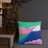 Bubblegum Float| Premium Throw Pillow