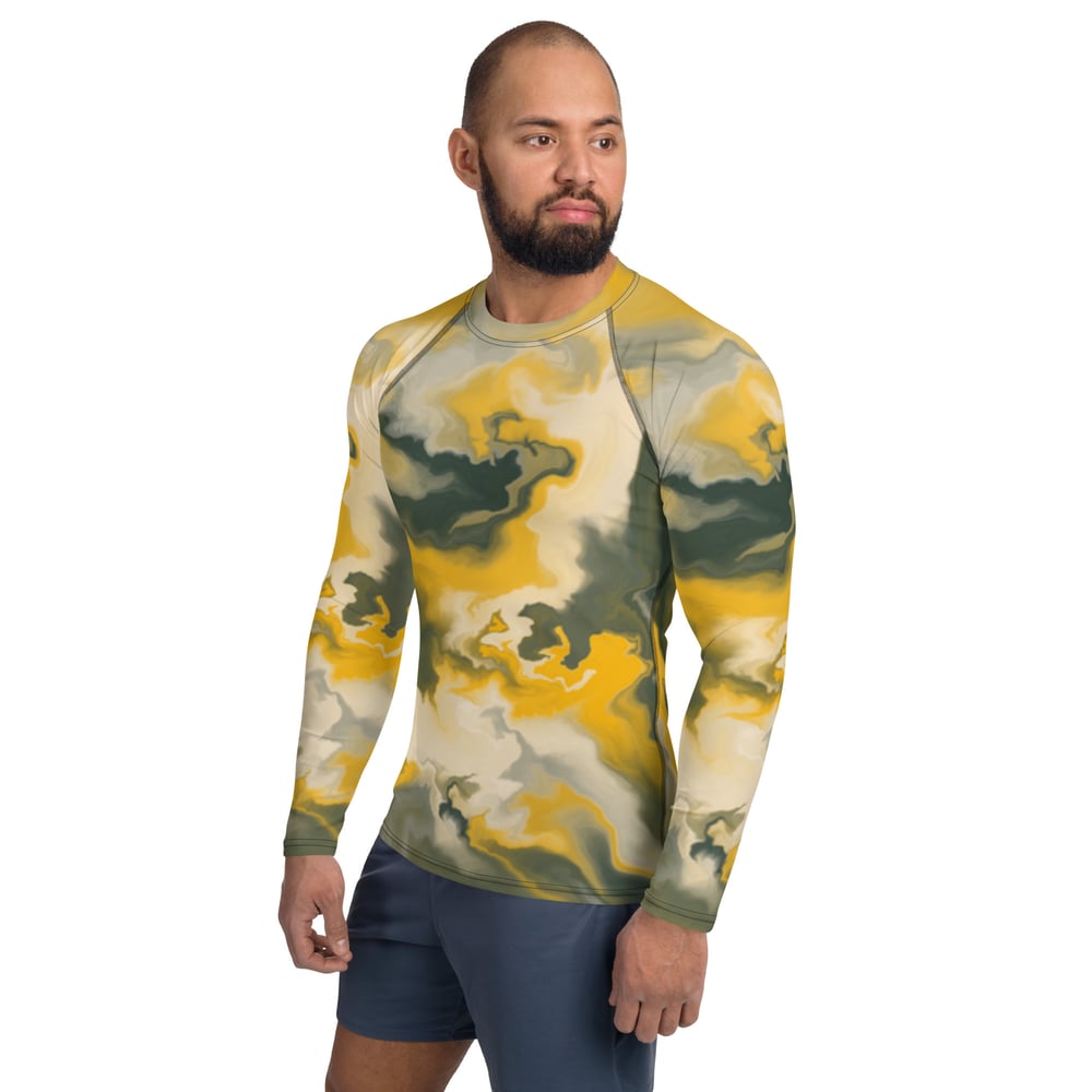 Image of Earthy Vintage Men's Rash Guard