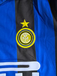 Image 3 of     Inter Milan Classic Blue & Black Pirelli Home Jersey