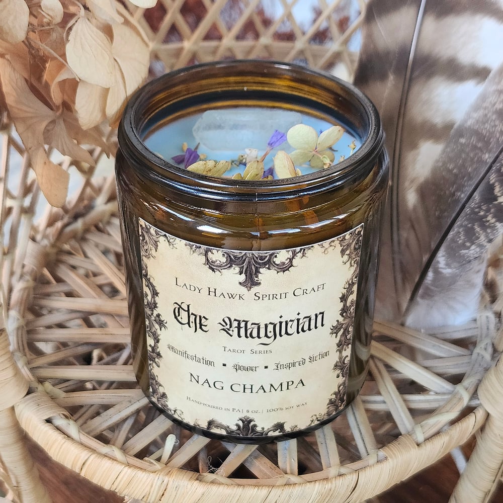 Image of The Magician Tarot Candle 