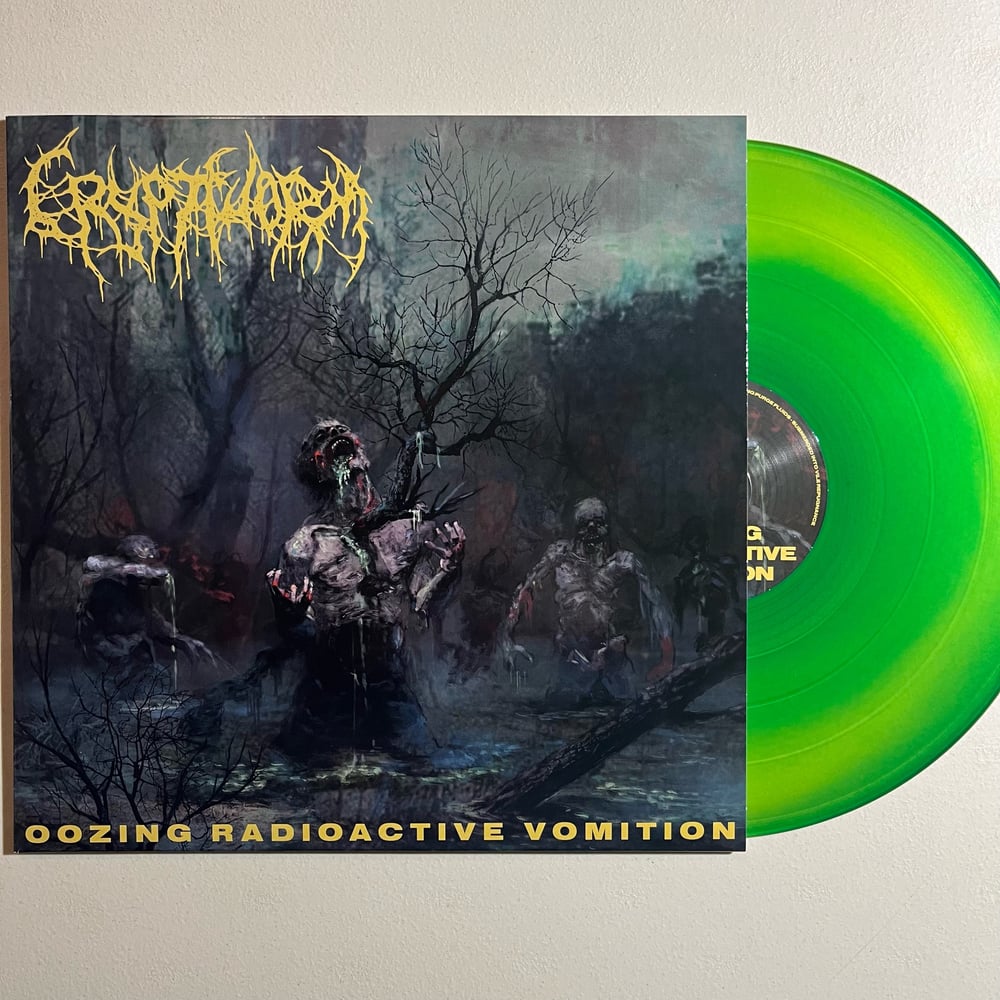 CRYPTWORM - "Oozing Radioactive Vomition" 12" vinyl LP