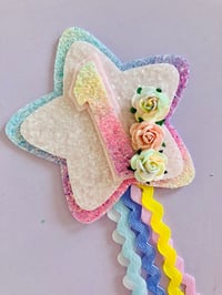 Image 1 of Rainbow birthday badge
