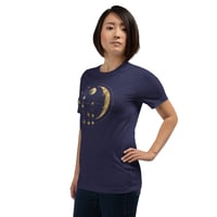 Image 22 of Gold Planetary Celestial Inspired Unisex t-shirt