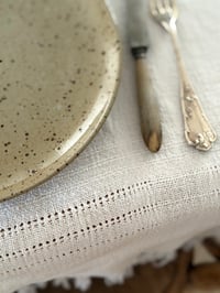 Image 3 of Ancien chemin de table - lin ou chanvre
