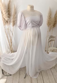 Image 6 of White dress for photoshoots | Millie | size M | chiffon
