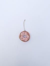 Image 2 of Strawberry Donut Ornament