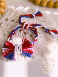 Image 1 of FOJ Labubu Zara Bow Braided Headband