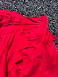 Image 2 of red e skirt