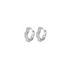 Silver Flower III Earrings