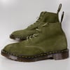 DR DOC MARTENS 101 MADE IN ENGLAND SUEDE ANKLE BOOTS MENS SIZE 11 GREEN DESERT OASIS 6 EYE NEW