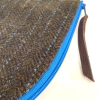 Image 5 of Pinstripe Shetland Tweed Zip Case