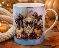 Image 2 of Autumn Cozy Cozy Mood Marble 14oz
