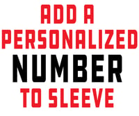 Customize  NUMBER to the SLEEVE