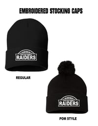 ESC FOOTBALL  Pom or Reg Stocking Cap