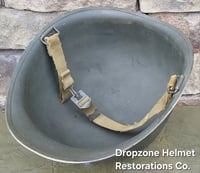 Image 12 of WWII 29th Infantry Division. M-1 Helmet. NCO. D-Day Normandy. 