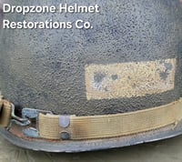 Image 10 of WWII 29th Infantry Division. M-1 Helmet. NCO. D-Day Normandy. 
