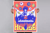 Image 1 of HOUSE - 18 X 24 Screenprinted Movie Poster