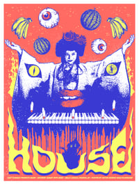Image 2 of HOUSE - 18 X 24 Screenprinted Movie Poster