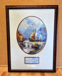 Image 1 of Thomas Kinkade framed print