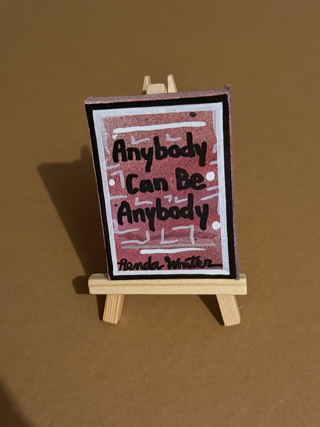 2.5” x 3.5” Mini Canvas / Series of 10 - Released on 8/25/26