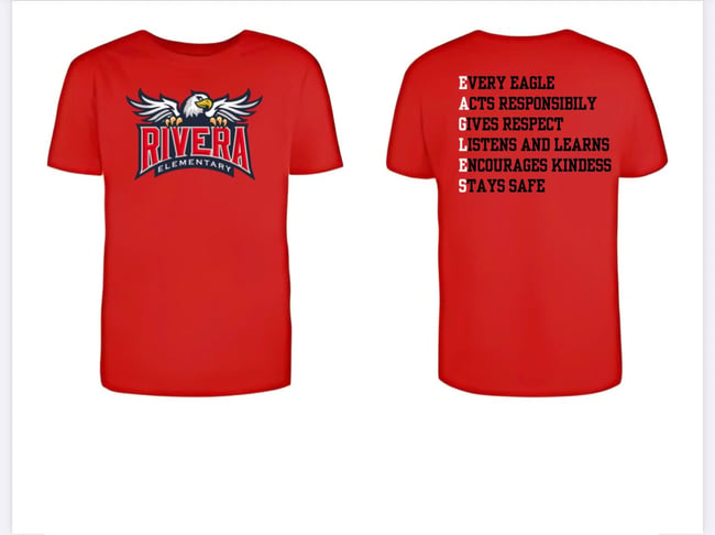Adult Rivera T Shirts-Eagle NO Bow