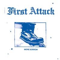 Image 3 of FIRST ATTACK - 'More Sorrow' 12" LP