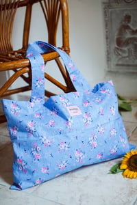 Image 9 of Tote bag [Bouquet bleu]