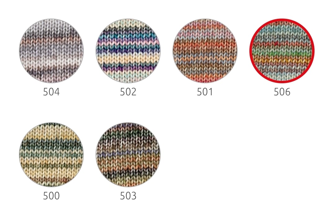 Concept - Cotton merino rainbow - Disponível em loja física