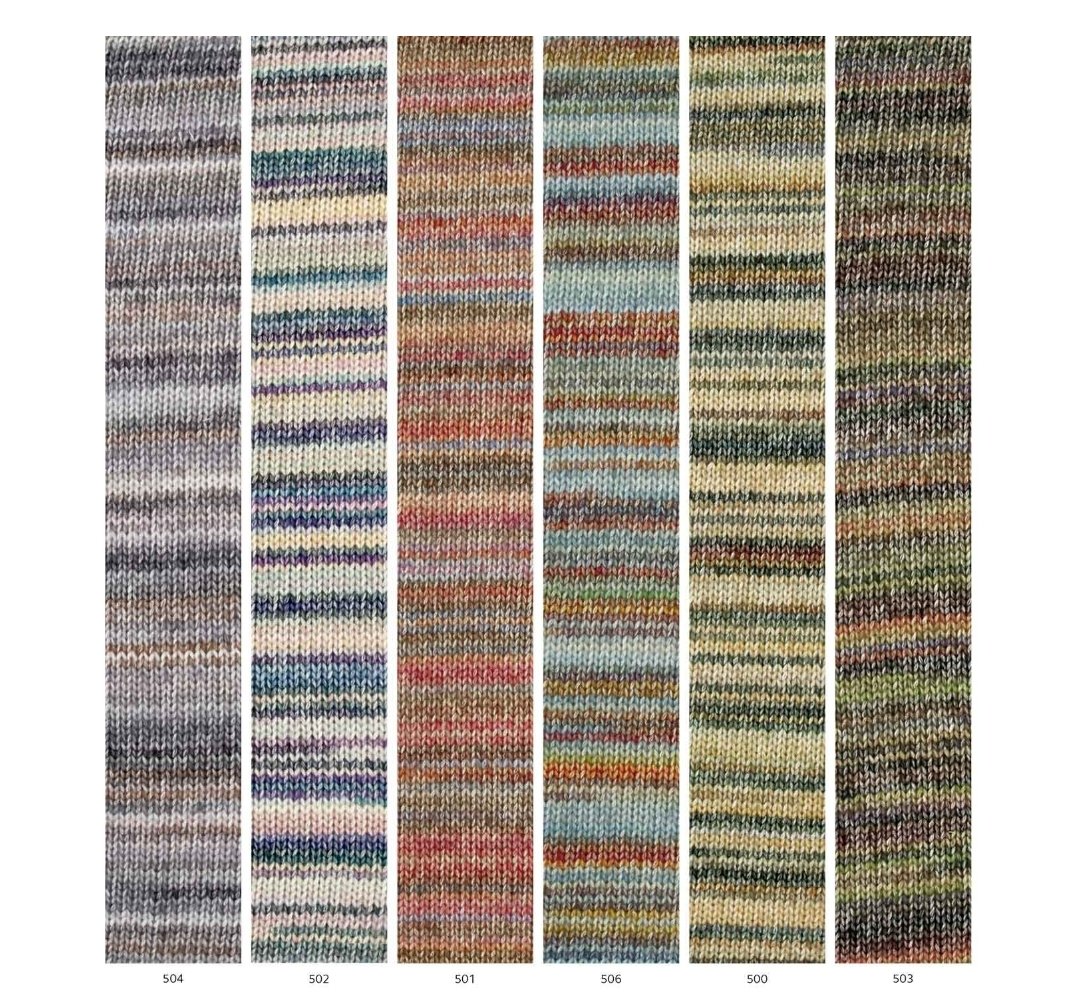 Concept - Cotton merino rainbow - Disponível em loja física