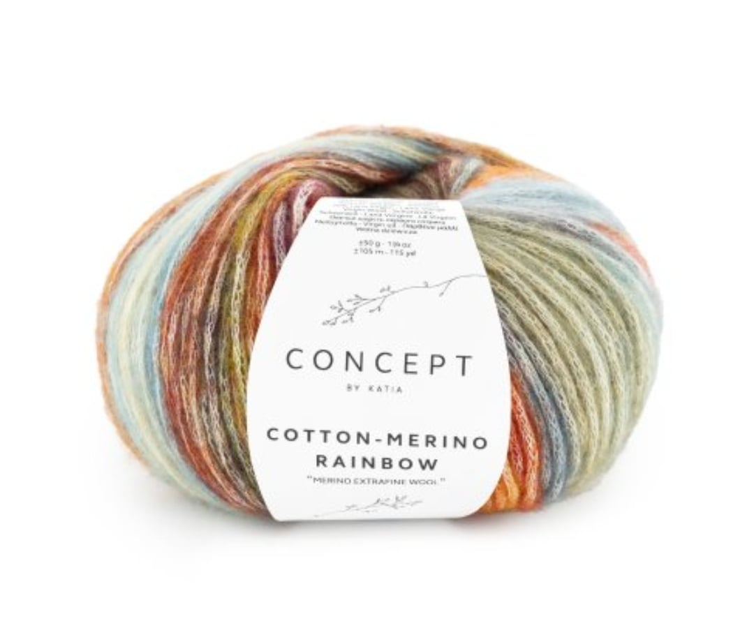 Concept - Cotton merino rainbow - Disponível em loja física 
