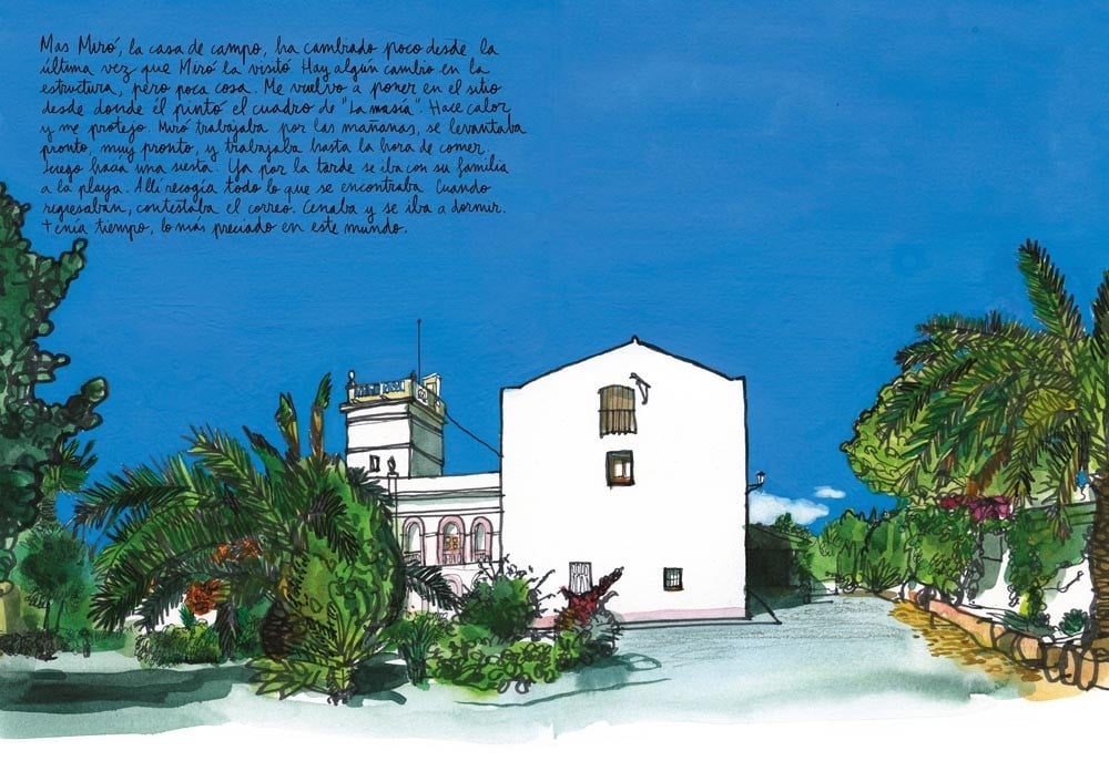 Image of Hola, Miró!!! Cuaderno de viaje de un urban sketcher