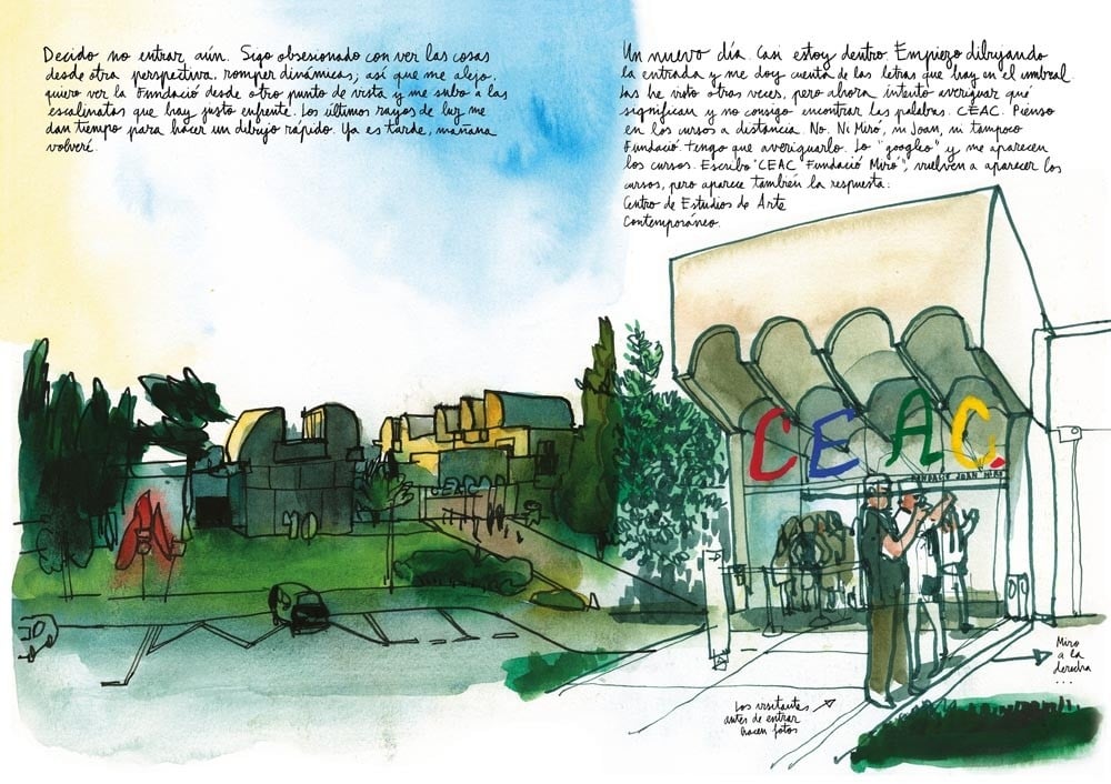 Image of Hola, Miró!!! Cuaderno de viaje de un urban sketcher