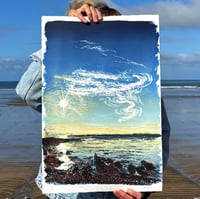 Framed print -  The Day Ended in a Way that Reminded Me Tomorrow Can be Brilliant