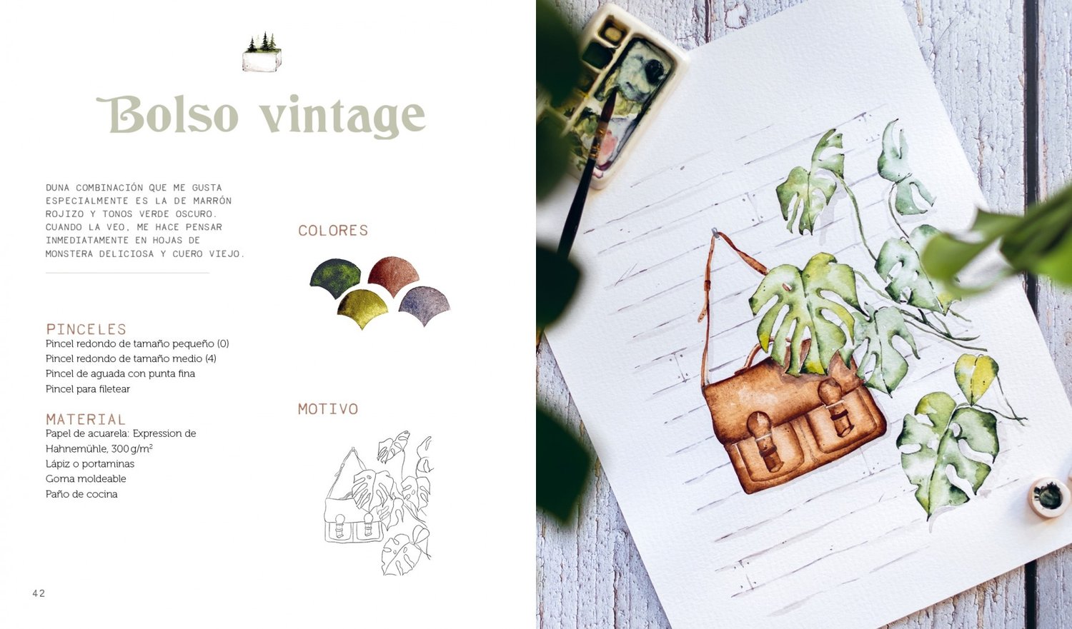 Image of Acuarela boho 18 proyectos paso a paso