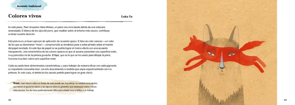 Image of Acuarela Inspiración y técnicas de artistas contemporáneos