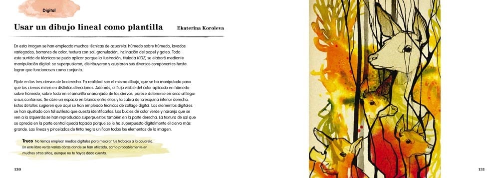 Image of Acuarela Inspiración y técnicas de artistas contemporáneos