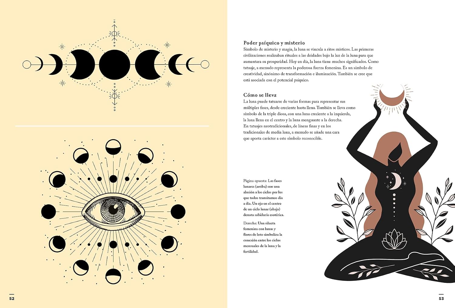 Image of Tatuaje de símbolos espirituales