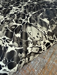 Image 2 of One-of-a-kind hand marbled paper  - 'Gothica'