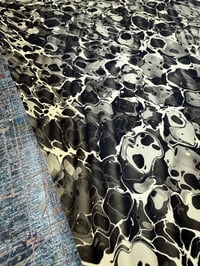 Image 6 of One-of-a-kind hand marbled paper  - 'Gothica'