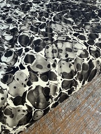 Image 1 of One-of-a-kind hand marbled paper  - 'Gothica'