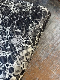 Image 7 of One-of-a-kind hand marbled paper  - 'Gothica'