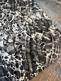 Image 8 of One-of-a-kind hand marbled paper  - 'Gothica'