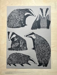 Image 5 of Badger Print 