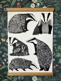 Image 1 of Badger Print 