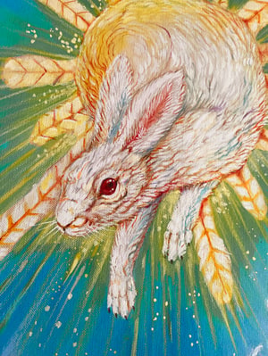 Image of 'Frithrah'  Original watercolour on board