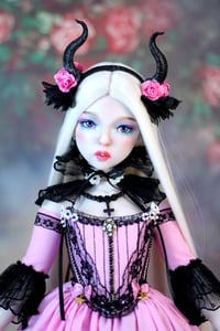 Image 5 of Gothic Handmade Doll Outfit - For SD Doll DoDollsDream Miss Marionettes
