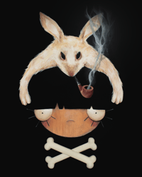 "Harebrained" Print