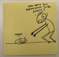 Permission to be small 