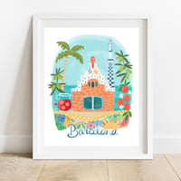 Barcelona Art Print