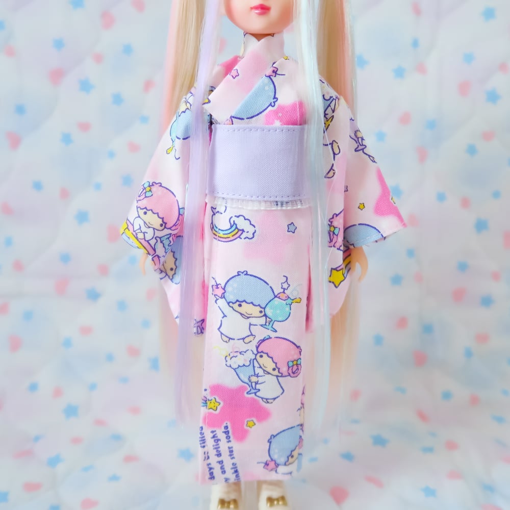 Licca Clothing: Little Twin Stars Yukata